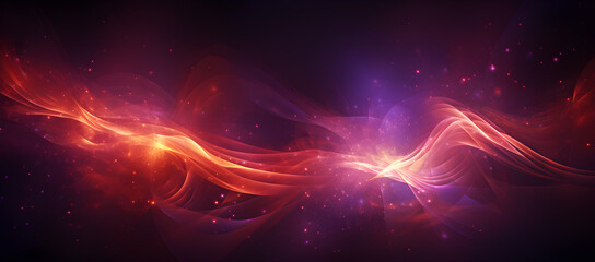 Fototapeta premium Fiery Spectrum, Vibrant Abstract Gradient on Dark Grainy Background