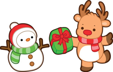 Icon Sheet of Christmas Theme