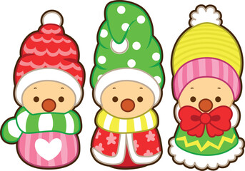 Icon Sheet of Christmas Theme