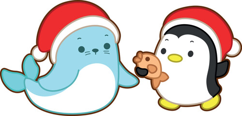 Icon Sheet of Christmas Theme