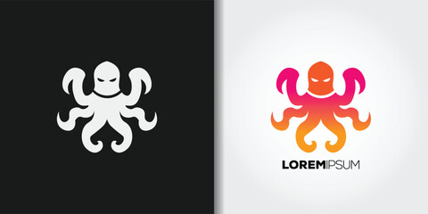 animal octopus logo © Dwi