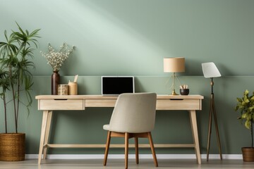 dining room with table