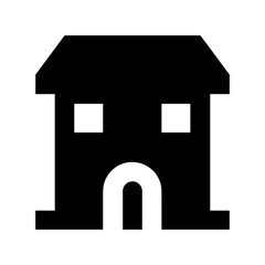 Home homepage icon symbol vector image. Illustration of the house real estate graphic property design image