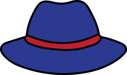 Hats  illustration including flat icons