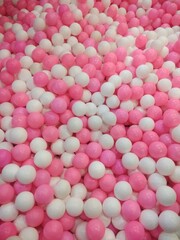 Kid Ball Pool Pink and White