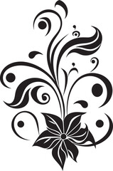 Mystical Garden Nightfall Sensual Onyx Blossoms