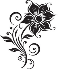 Lavish Midnight Bloom Dark Garden Reverie