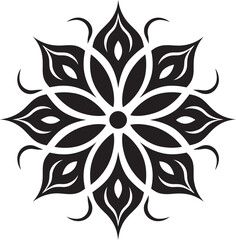 Gothic Midnight Garden Chic Ebony Floral Dance