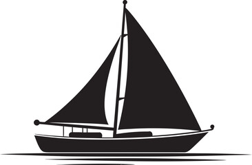 Sleek Blackwater Magic Vector Design Nautical Excellence in Shadows Vector Artistry