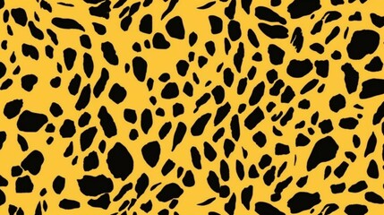Fototapeta premium Trendy leopard Pattern Horizontal Background generative ai