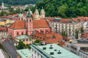 Obraz premium Ljubljana, Slovenia