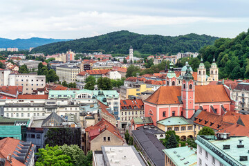Fototapeta na wymiar Ljubljana, Slovenia
