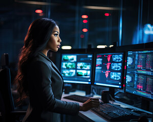 Innovative Expertise: Black Woman Spearheading IT Solutions