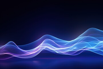 Dynamic Spectrum of Colors Abstract Background, Colorful wave silk moving high speed wave lines and bokeh lights. Data transfer concept Fantastic wallpaper
