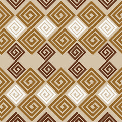 Brown rhombus pattern. rhombus vector seamless pattern. seamless pattern. tile background Decorative elements, floor tiles, wall tiles, gift wrapping, decorating paper