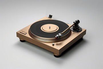 3d Render Turntable Isolated Background