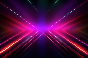 abstract futuristic background with pink blue glowing neon moving high speed wave lines and bokeh lights. Data transfer concept Fantastic wallpaper