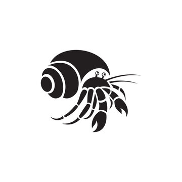 recommend clip art: hermit crab  icon symbol sign vector