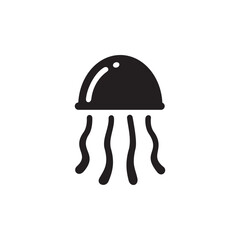 jellyfish  icon symbol sign vector