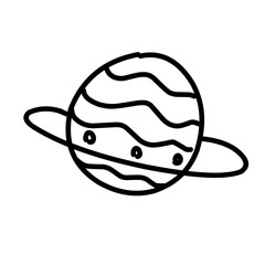 Line doodle. Swiggly line doodle.