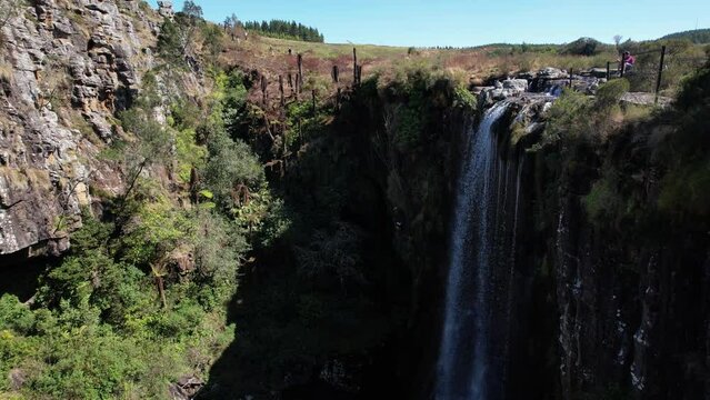 Aerial view of the Pinnacle Rock in Mpumalanga, South Africa