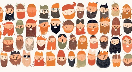 Men in beards
