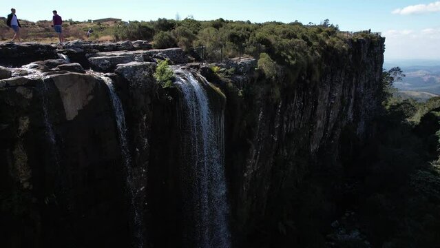 Aerial view of the Pinnacle Rock in Mpumalanga, South Africa