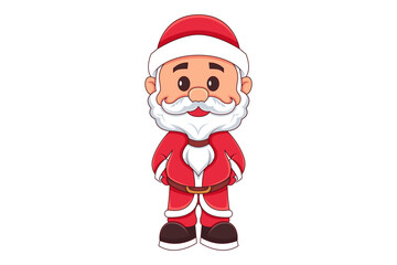 Santa Claus Character Design Illustration