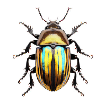 beatle bugs isolated on transparent background,transparency 