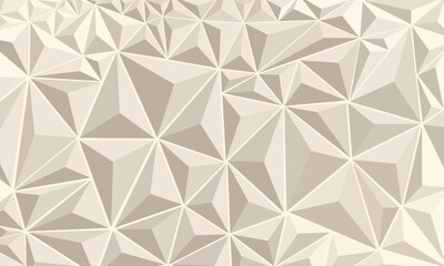 triangle diamond 3d shape pattern in soft color for background design., gray - obrazy, fototapety, plakaty