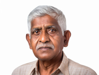 Obraz premium isolated portrait in studio 