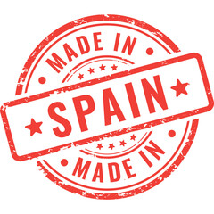 made in spain rubber stamp