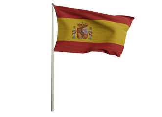 Spanish 3D flag