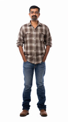   isolated portrait in studio
