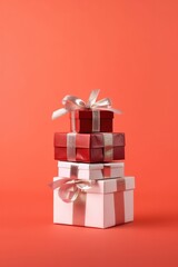 Obraz premium gift box with ribbon