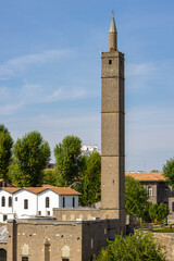 Fototapeta premium Turkey's Diyarbakir province. Hz. Süleyman mosque. It has preserved its historical structure for centuries. It is one of the important mosques in Islamic history.