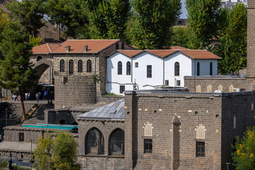 Turkey's Diyarbakir province. Hz. Süleyman mosque. It has preserved its historical structure for centuries. It is one of the important mosques in Islamic history.
