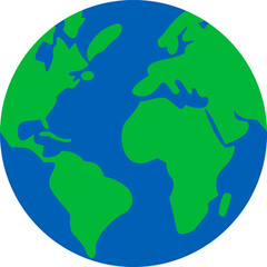 Earth blue, ground green is a orb