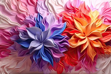Fototapeta na wymiar 3D Wallpaper: Abstract Art Background Colors for Vibrant and Eye-Catching Digital Image