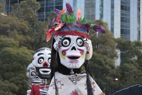 dia de muertos y catrinas
