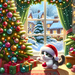 Christmas Cat