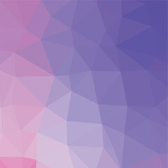 Obraz premium Multicolor polygon pattern. Low poly design. Vector illustration 