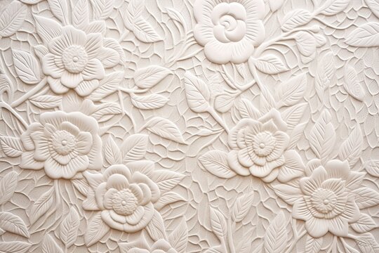 Interior Wall Design: Beautiful Background Wallpaper with Fabric Texture Surface