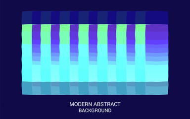 Modern abstract motion background design vector