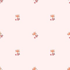 pattern background with Christmas 