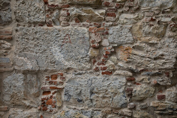 stone textured old ancient stones background wall horizontal facade