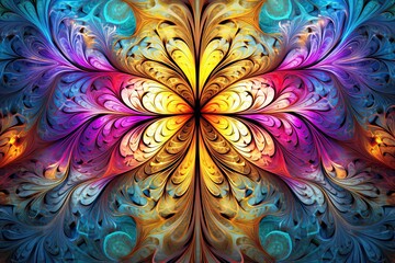 Psychedelic Wallpaper: Vibrant Macro Closeups for Mesmerizing Visuals
