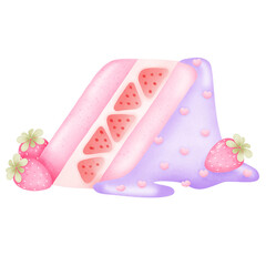 Strawberry sandwich