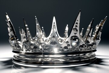 Shiny crown. Generative AI
