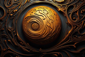 Abstract Art 3D Wallpaper: Vibrant Background with Stunning Visuals